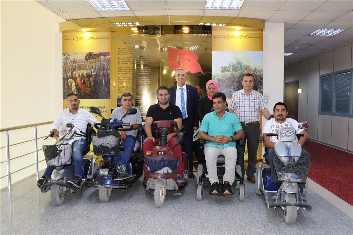 Sancaktepe Engelliler Derneği Kaymakamımız Adnan ÇAKIROĞLU’nu Ziyaret Etti