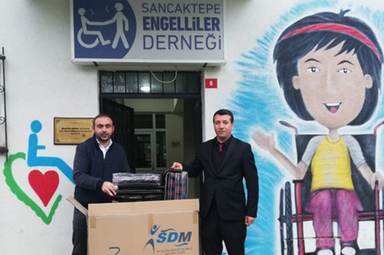 Sancaktepe Milli Eğitim Müdürlüğünden Derneğimiz'e Destek